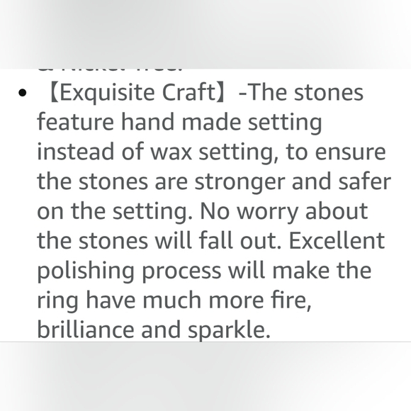 1 CT GENUINE Moissanite Wedding Band, Wedding Rings D Color - Picture 9 of 12